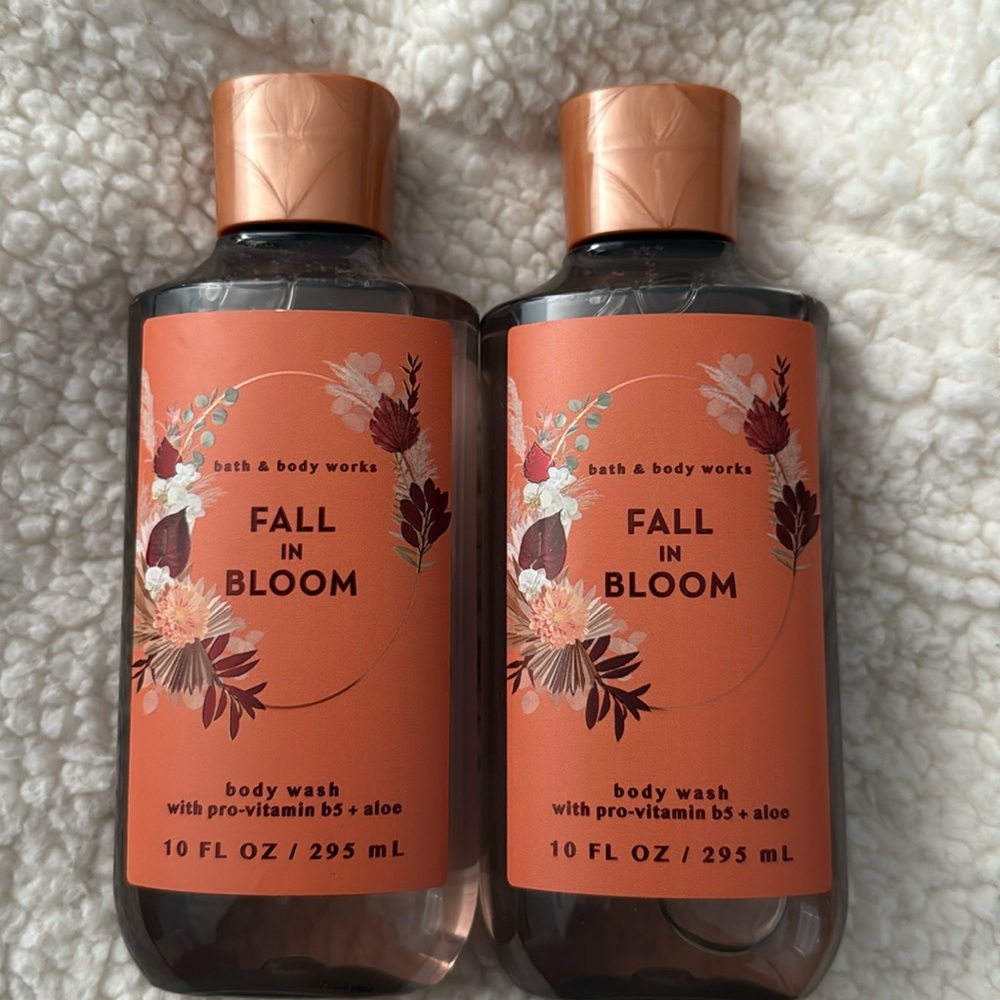 BBW Fall in Bloom BODY Wash 2pc set